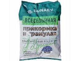 ПРИКОРМКА ВСЕСЕЗОННАЯ  DUNAEV ГРАНУЛЫ ЛЕЩ 0.75 КГ