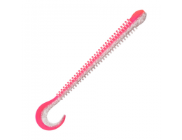 ПРИМАНКА ZUB-WORM-ZANDER 108ММ(4,3)-5ШТ, (ЦВЕТ 038) РОЗОВЫЙ ВЕРХ-НАТУРАЛ НИЗ