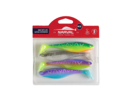 МЯГКИЕ ПРИМАНКИ NARVAL FISHING COMMANDER SHAD 12CM MIX #M07