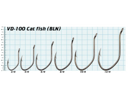 КРЮЧКИ VD-100 CATFISH (BLN) № 8/0, 2 ШТ/УП
