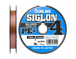 ШНУР SIGLON PE×4 100M CONNECTED(5C) #2/35LB