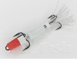 ПРИМАНКА ДЖИГОВАЯ XXL FISH ФЛАЖОК МОДЕЛЬ№11* РАСЦВЕТКА RH