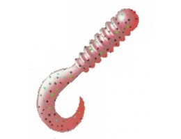 ПРИМАНКА ZUB-TWIST-NANO  30ММ(1,2)-15ШТ, (ЦВЕТ 504) КРАСНЫЙ С БЛЕСТКАМИ