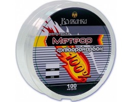 ЛЕСКА ИЗ ФЛЮОРОКАРБОНА МЕТЕОР 100М/0.30ММ 5.0КГ ЦВ. ПРОЗРАЧНЫЙ