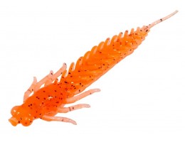 ПРИМАНКА ZUB-LARVA  80ММ(3,2)-5ШТ, (ЦВЕТ 250) МОРКОВНЫЙ С БЛЕСТКАМИ