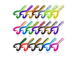 ПРИМАНКА ZUB-FROGGY 181ММ(7,1)-2ШТ, (ЦВЕТ 020) СИНИЙ ВЕРХ - ЖЕЛТЫЙ НИЗ