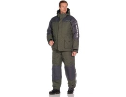 КОСТЮМ ЗИМНИЙ YUKON ICE ТКАНЬ CAT'S EYE ЦВЕТ ЗЕЛЁНЫЙ/ГРАФИТ (РАЗМЕР: 48-50, РОСТ: 170-176)