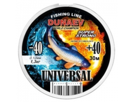 ЛЕСКА DUNAEV UNIVERSAL 0.12ММ 30М