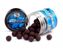 БОЙЛЫ GBS НАСАДОЧНЫЕ WILD PLUM ДИКАЯ СЛИВА 15ММ (132 Г, БАНКА)