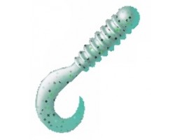 ПРИМАНКА ZUB-TWIST-NANO  30ММ(1,2)-15ШТ, (ЦВЕТ 505) ЗЕЛЕНЫЙ С БЛЕСТКАМИ