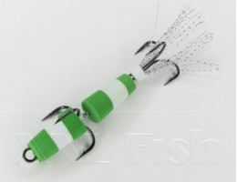 ПРИМАНКА ДЖИГОВАЯ XXL FISH ФЛАЖОК МОДЕЛЬ№11* РАСЦВЕТКА ЗБ/ЗБЗ