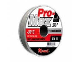 ЛЕСКА PRO-MAX FLUOROCARBON 0,19ММ, 3,5КГ 25М, (УП.10ШТ)