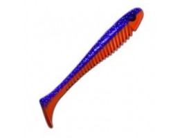 ПРИМАНКА ZUB-BIGFOOT 133ММ(5,2)-3ШТ, (ЦВЕТ 021) ФИОЛЕТОВЫЙ ВЕРХ-КРАСНЫЙ НИЗ