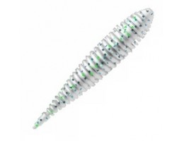 ПРИМАНКА ZUB-MAGGOT SLIM 40ММ(1,5)-12ШТ, (ЦВЕТ 501) СЕРЫЙ С БЛЕСТКАМИ
