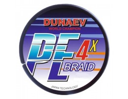 ШНУР DUNAEV BRAID PE X4 150M 0.22ММ