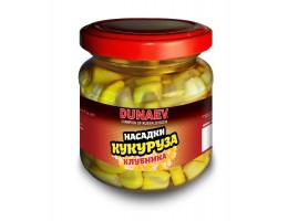 НАСАДКА СТЕКЛОБАНКА ДУНАЕВ КУКУРУЗА ЖЕЛТАЯ 100МЛ КЛУБНИКА