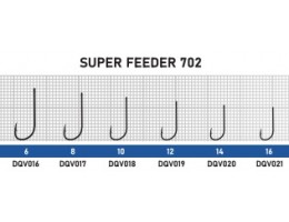 КРЮЧОК DUNAEV SUPER FEEDER 702 #12 (УПАК. 10 ШТ)