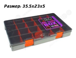КОРОБКА ДЛЯ ПРИМАНОК VD-3035 BIG BAITS BOX, РАЗМЕР 35.5Х23Х5 СМ