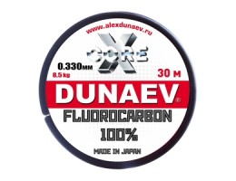 ЛЕСКА DUNAEV FLUOROCARBON 0.330ММ 30М
