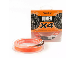 ШНУР CAIMAN LUMEN 100М 0,12ММ ОРАНЖЕВЫЙ
