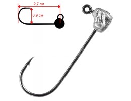 ДЖИГ ГОЛОВКА ZUB MICRO JIG 506 (КРЮЧОК 2)   0.5Г. (УПАК. 5 ШТ)