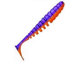 ПРИМАНКА ZUB-SHAD 120ММ(4,7)-5ШТ, (ЦВЕТ 021) ФИОЛЕТОВЫЙ ВЕРХ -КРАСНЫЙ НИЗ