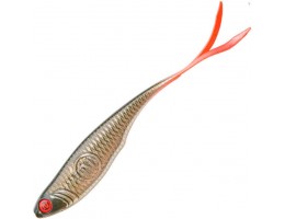 МЯГКИЕ ПРИМАНКИ NARVAL FISHING MAXLUG 22CM #046-BALCK SILVER