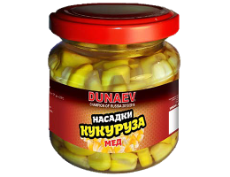 НАСАДКА СТЕКЛОБАНКА ДУНАЕВ КУКУРУЗА 100МЛ МЁД