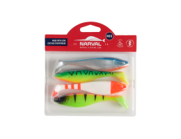 МЯГКИЕ ПРИМАНКИ NARVAL FISHING COMMANDER SHAD 12CM MIX #M06