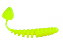 ПРИМАНКА ZUB-SHAD  60ММ(2,3) -7ШТ, (ЦВЕТ 301) ЖЕЛТЫЙ