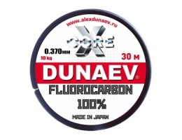 ЛЕСКА DUNAEV FLUOROCARBON 0.370ММ 30М