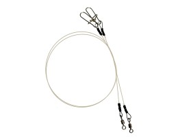ПОВОДКИ ZUB FLUOROCARBON 0,520  (19КГ/35СМ) (УПАК. 2 ШТ.)