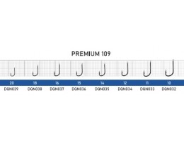 КРЮЧОК DUNAEV PREMIUM 109 #10 (УПАК. 10 ШТ)