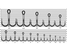 ТРОЙНИК VD-092 №4/0 BLN (1000 ШТ/УП)