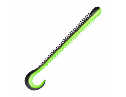 ПРИМАНКА ZUB-WORM-ZANDER 108ММ(4,3)-5ШТ, (ЦВЕТ 033) ЧЕРНЫЙ ВЕРХ-ЖЕЛТЫЙ НИЗ