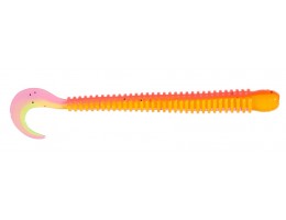 ПРИМАНКА ZUB-WORM-ZANDER 108ММ(4,3)-5ШТ, (ЦВЕТ 023) ЖЕЛТО-РОЗОВЫЙ